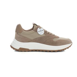 Hogan Hyperlight Sneaker - Heren - Sneakers - Beige - 45 EU - Leer - Schoenen