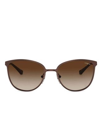 Vogue Eyewear Occhiali da sole geometrici - Marrone