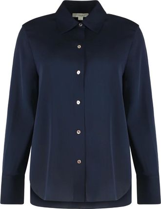 Vince Donna, Camicette, Blu, S, new