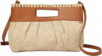 Moda Luxe Valentina Cross Body Bag In Natural Tan