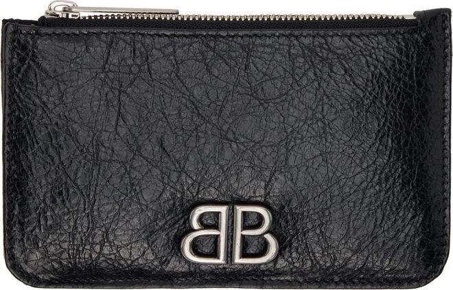 Balenciaga Black Monaco Long Coin & Card Holder from $269.00