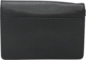 Louis Vuitton Pre-owned Clutches, female, Black, Size: ONE SIZE Pre-owned Leather Clutch