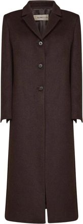 Blanca Vita Colle 0434 Jas - Dames - Mantel - Bruin - L - Wol - Jassen