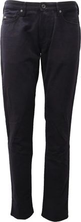Armani Navy Denim Slim Fit Broek - Heren - Slim Fit Jeans - Blauw - W28 - Denim - Jeans