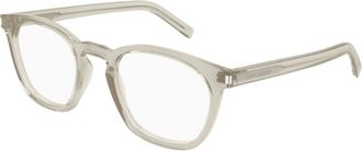 Saint Laurent Glasses, unisex, Gray, Size: 50 MM SL 28 OPT Optical Frame