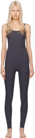 SKIMS Gray Soft Lounge Tank Jumpsuit
