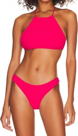 JADE Swim Gia Bikini Top In Fuchsia