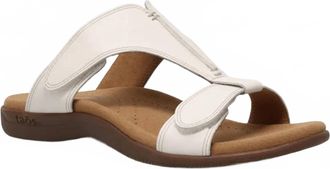 Taos Womens Slideshow Sandals In White