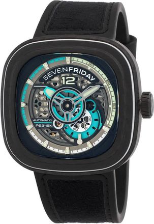 Sevenfriday Seven Friday PS Series Automatic Black Dial Mens Watch PS3/01