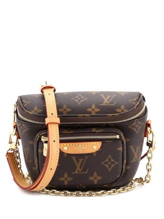 Louis Vuitton Bum Bag Monogram Canvas Mini belt bag - Brown