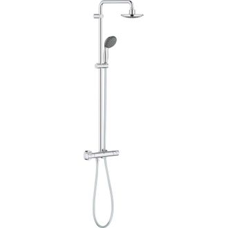 GROHE Columna De Ducha Termost&aacute;tica Grohe Quickfix 160 Mm Redonda