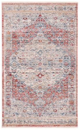Safavieh Alfombra poli&eacute;ster rosa/grigio 122 x 183 cm