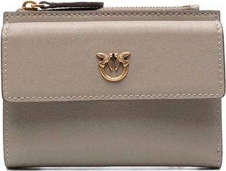 Pinko Small Wallet In Leather With Logo