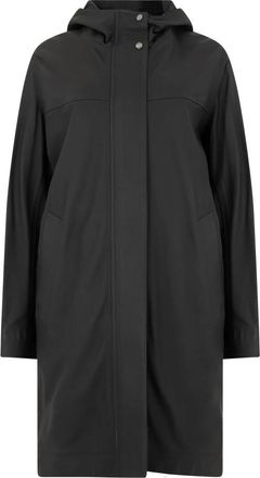 Moorer Josie Lange Jas - Dames - Parka Jassen - Zwart - XS - Polyester - Jassen