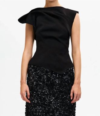 Acler Cornmore Top In Black