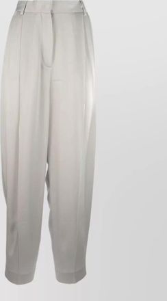 Fabiana Filippi high waist wide leg pleated trousers