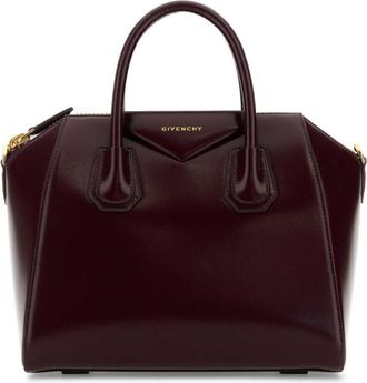 Givenchy Burgundy Antigona Small Satchel
