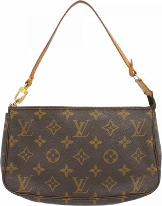 Louis Vuitton Brown Pouch (Pre-Owned)