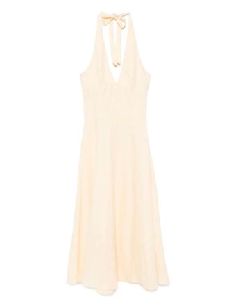 Faithfull The Brand Marais dress - Yellow