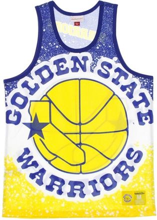 Mitchell & Ness NBA Jumbotron Tank Top - Heren - Fitness - Veelkleurig - L - Polyester - Fitness