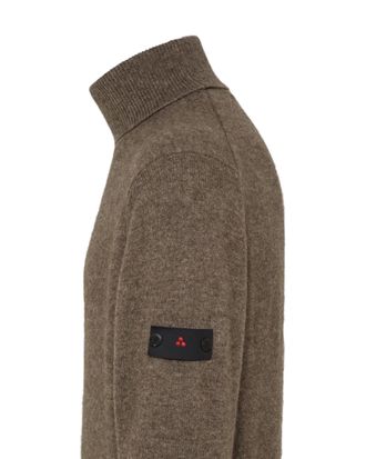 Peuterey Yak Wool Blend Turtleneck Sweater - Gray