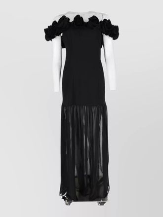 Rotate maxi dress