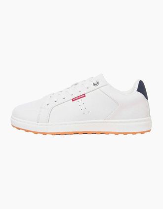 Jack & Jones Jack & Jones Mens Pu Sneaker - White - Size: 9.5 43.5