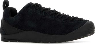 Keen Womens Black Suede Jasper Sneakers Blackblack