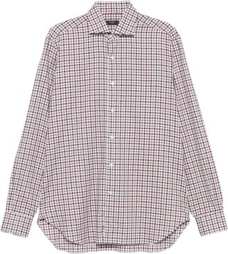 Barba Checked Shirt