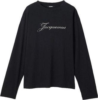 Jacquemus Long Sleeve Tops - Heren - Longsleeves - Zwart - L - Tops