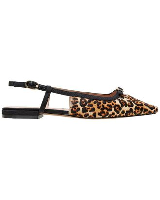 Linea Paolo LINEA Paolo Cassidy2-L Leather Slingback Flat