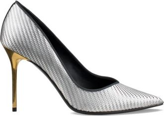 Balmain Ruby Pump - Dames - Pumps - Grijs - 36 1/2 EU - Leer - Schoenen