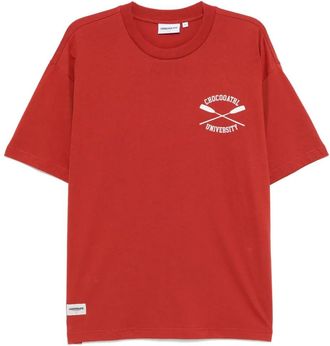 Chocoolate logo-print T-shirt - men - Cotton - M - Orange