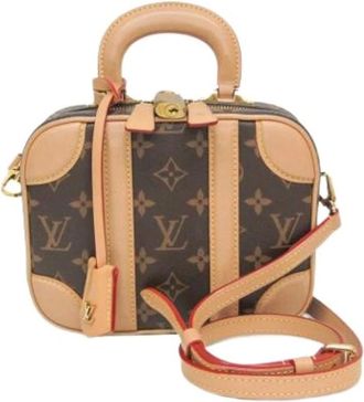 Louis Vuitton Pre-owned Mini Bags, female, Brown, Size: ONE SIZE Pre-owned Valisette BB M44804