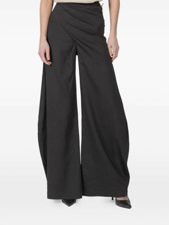 Cortana Mite tie-waist trousers - Grey