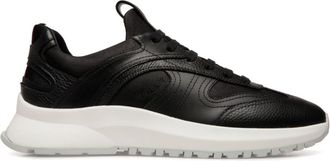 Bally Dave leather sneakers - men - Polyurethane/Calf Leather/Polyester/Bovine Split Leather - 40 - Black