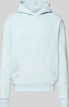 Karl Kani Hoodie mit Kapuze in Hellblau, Gr&ouml;&szlig;e XXL