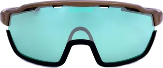 Lotto Sun Shield Goggles in Bronze Gloss Black Matte at Nordstrom