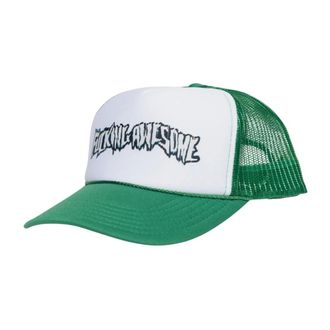 Fa Caps, male, Green, Size: ONE SIZE Scanner Warp Stamp Trucker Hat