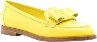 Ferragamo Viva Bow Leather Loafer