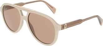Liu Jo LJ821S 250 Womens Sunglasses Brown Size 57