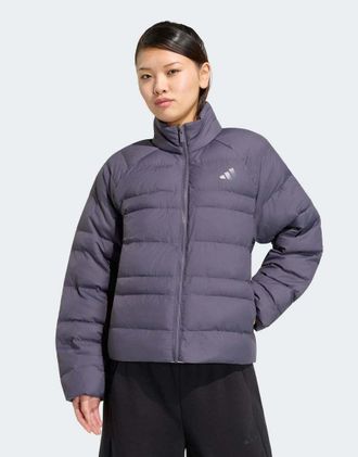 adidas Essentials - Giacca isolante ripiegabile color aurora onix-Nero
