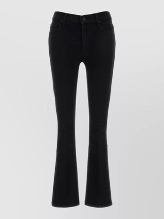 Mother denim mid-rise flared jeans