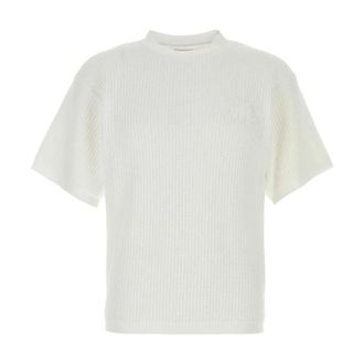 Magliano T-Shirts, male, White, Size: XL Waffle Tee