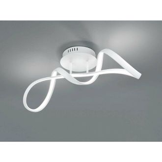 Reality Perugia Plafoniera Led Cromo Con Dimmerazione Ad Interruttore L.60cm
