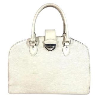 Louis Vuitton Pre-owned Handbags, female, White, Size: ONE SIZE Pre-owned Vintage Handbag