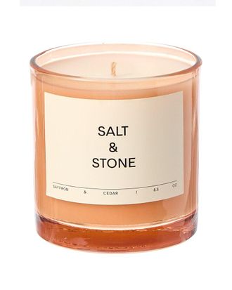 Salt & Stone 8.5Oz Saffron & Cedar Candle