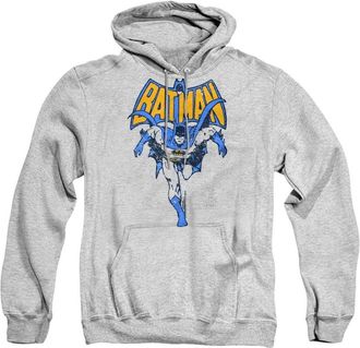 Gildan Batman Vintage Run Adult Pull Over Hoodie / Hooded Sweatshirt