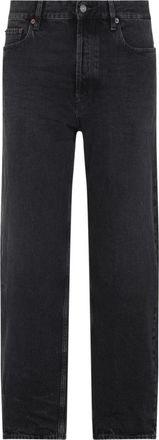 Saint Laurent Zwarte Jeans voor Mannen Aw 25 - Heren - Regular Fit Jeans - Zwart - W32 - Katoen - Jeans