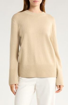 Vince Crewneck Wool & Cashmere Sweater in Moonlight at Nordstrom Rack, Size X-Small